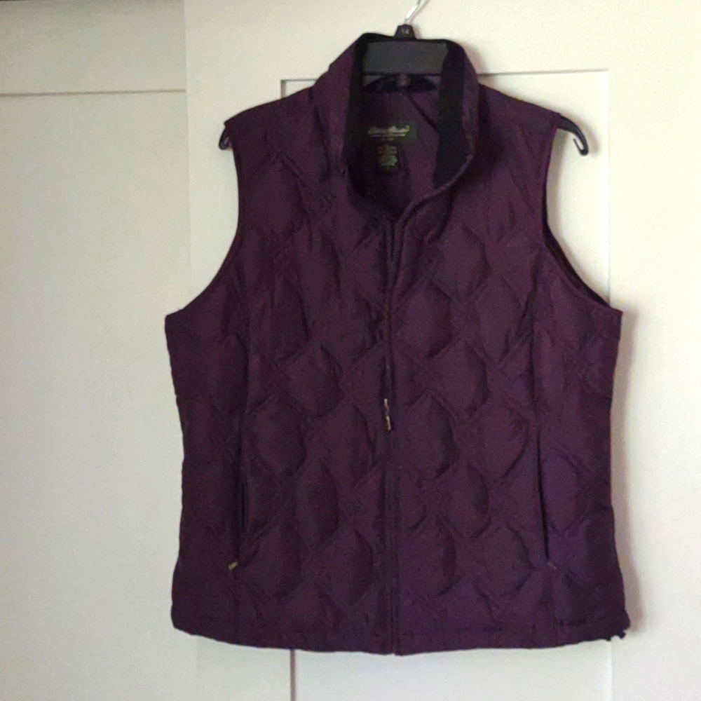 Eddie Bauer Goose down vest, Large